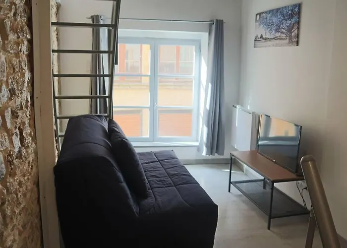 Vakantiehuis Maison Atypique, Centre-ville 2+2 Pers Sauna Ir